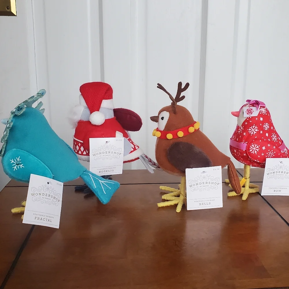 Target 2022 Wondershop Winter/ Christmas Birds - NWT (4)